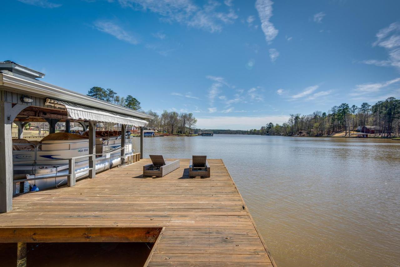 Quiet Lakefront Eatonton House With Boat Dock! Villa Kültér fotó