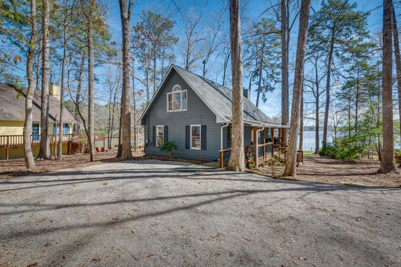 Quiet Lakefront Eatonton House With Boat Dock! Villa Kültér fotó